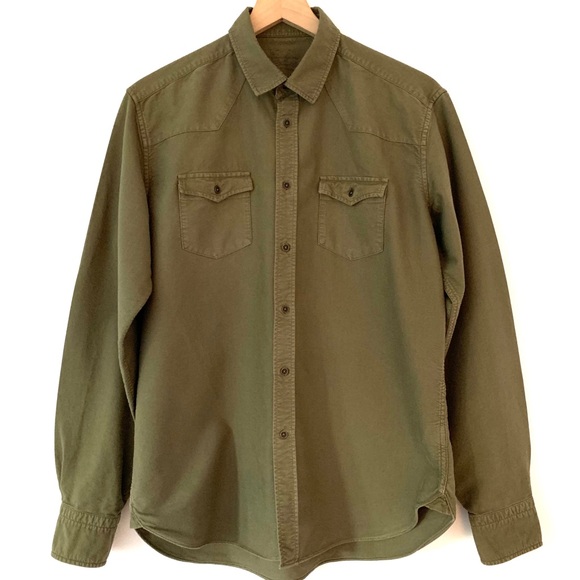 Military x Western Button Down - Picture 2 of 5